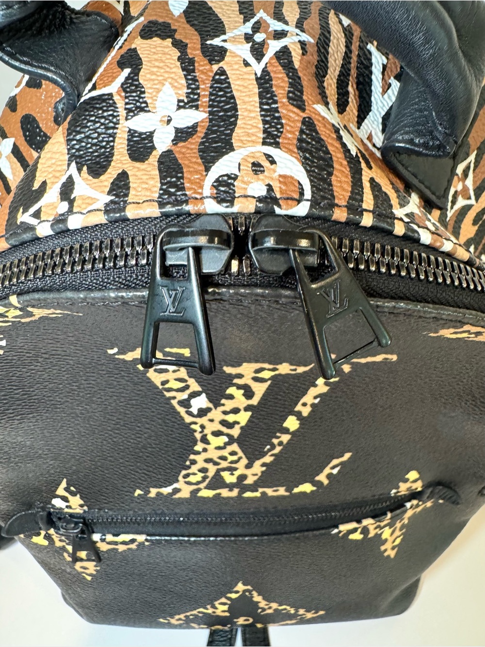 Louis Vuitton Jungle Monogram Giant Palm Springs PM Backpack - Picture 9 of 16
